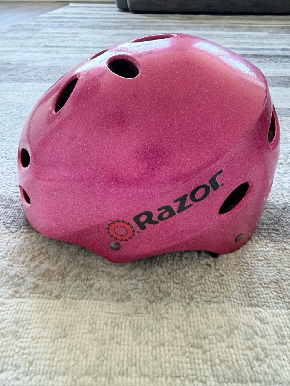 Razor Pink Glitter Kids Helmet